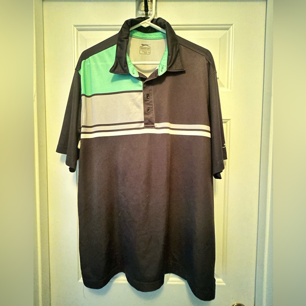 Slazenger polo shirt XL men’s black shirt
